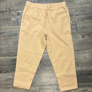 Elwood Men's Tan jogger drawstrings Pants large